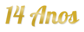 Selo de aniversário - 14 Anos de Terra Nutri